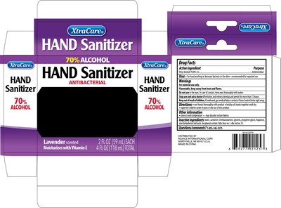 Hand Sanitizer 2oz 2pk Lavender Box New